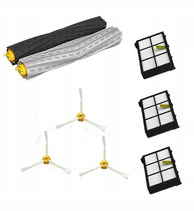 Sada kartáče filtry Gares pro iRobot Roomba 800
