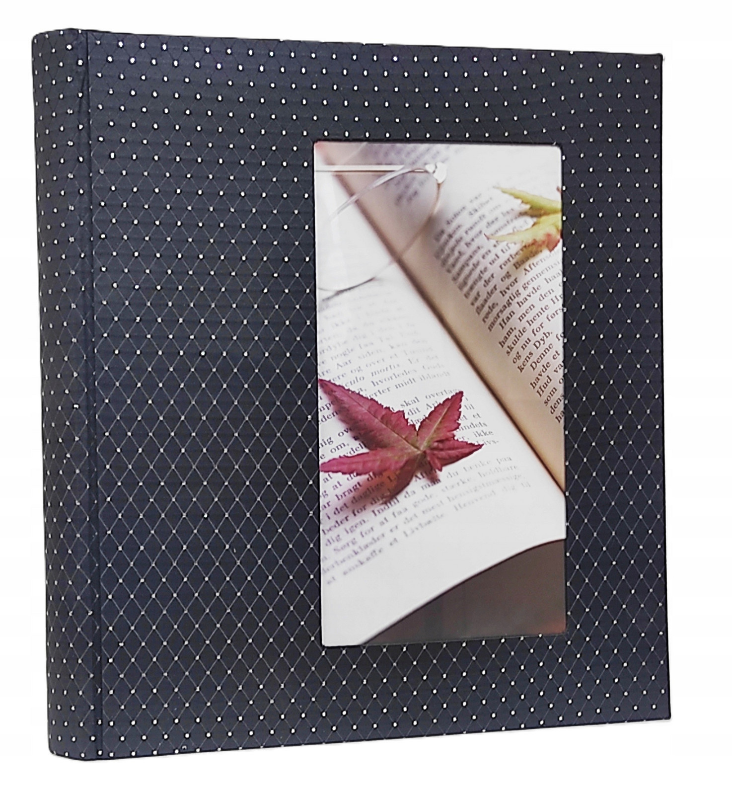 Tradiční Album FA-978 na 30 karet/60 stran k vkládání látka Černá