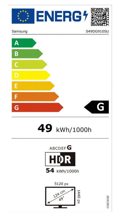 Samsung LS49DG910SUXEN Odyssey G9 G91SD 49