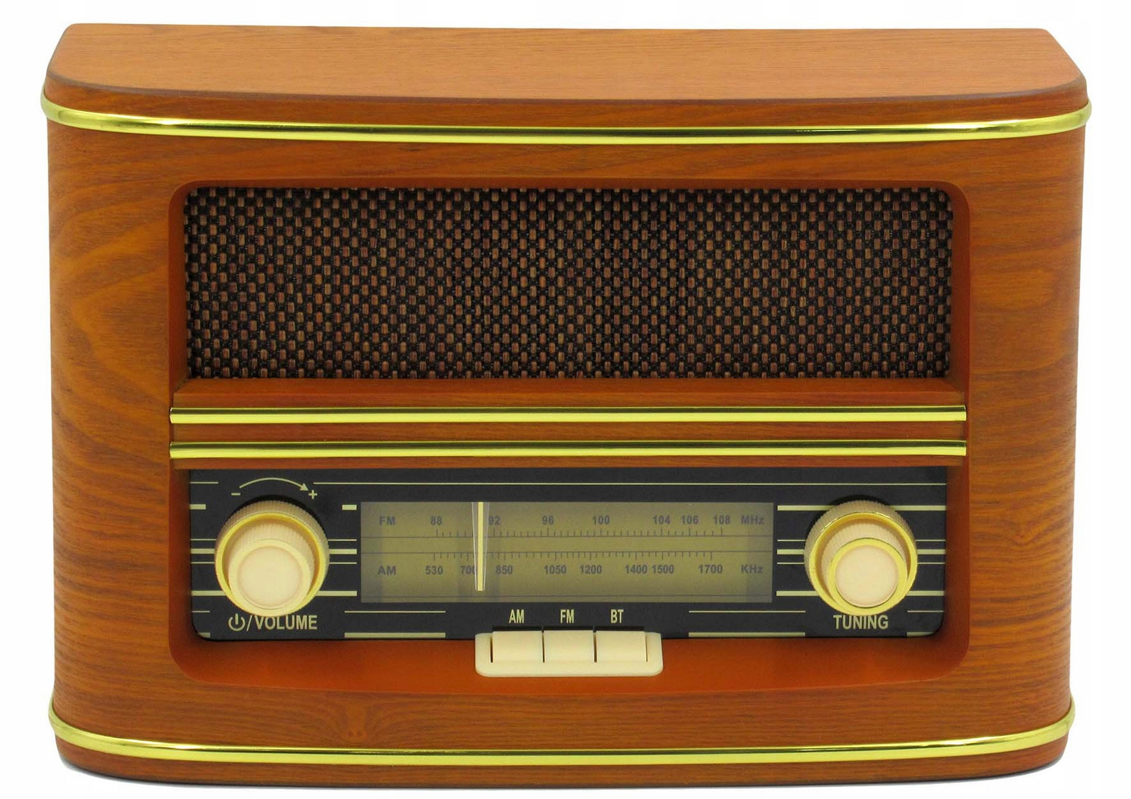 Síťové rádio Retro Am, Fm Dartel RD-1901 Bt Stylové a Elegantní