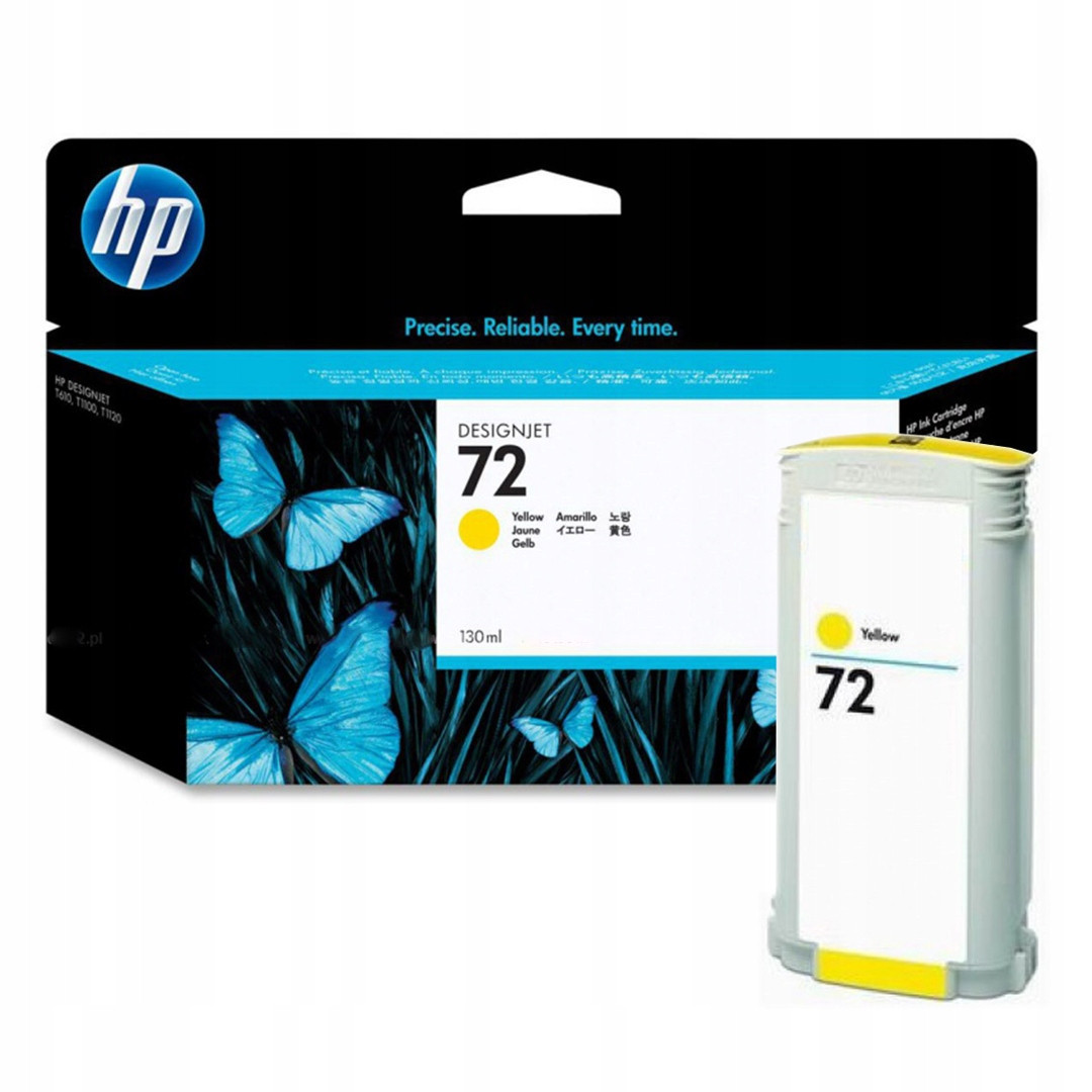 Inkoust Hp 72 Vivera pro Designjet T610/1100/1200/1300 130ml yellow