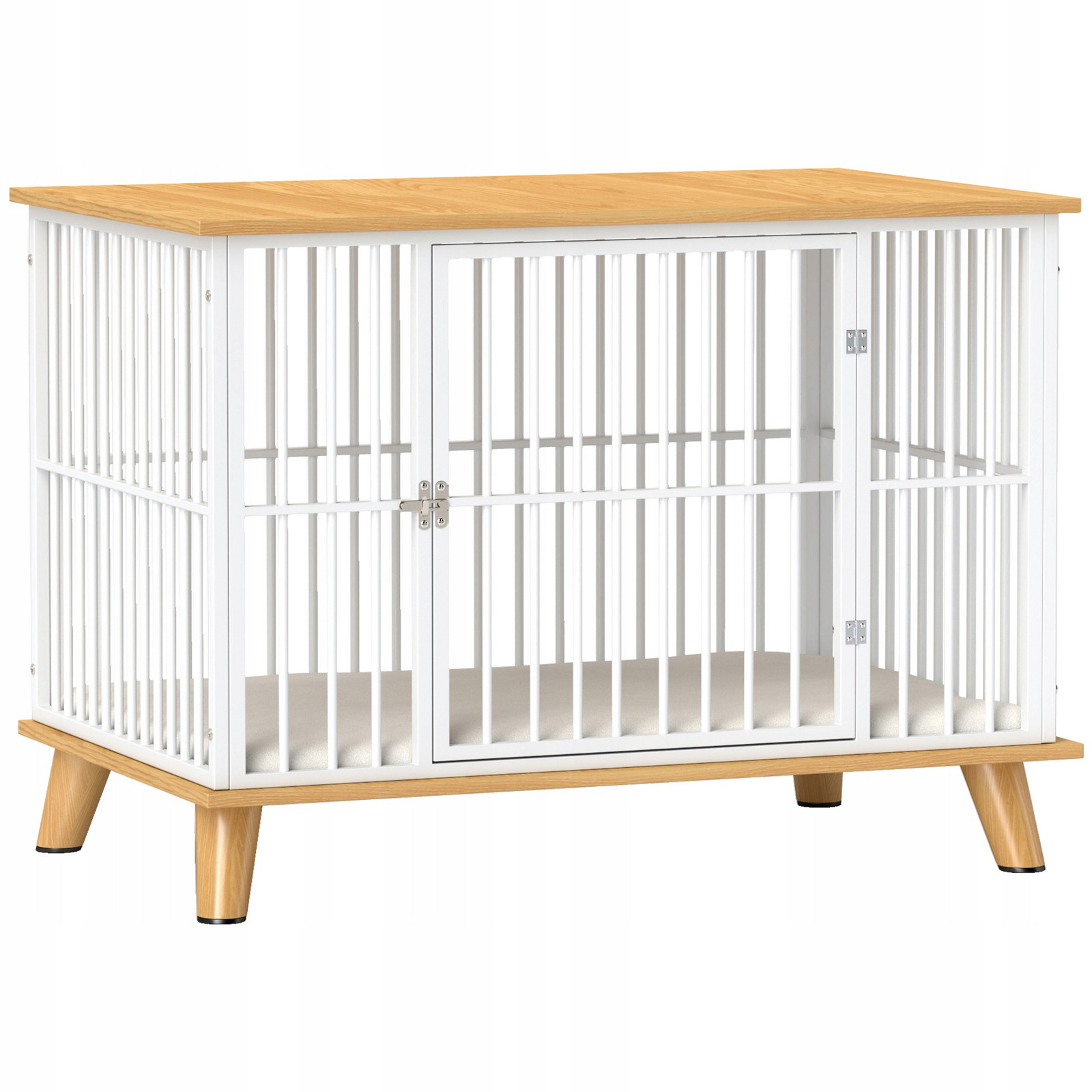 Klec pro psa PawHut, s polštářem, do 15 kg, domácí