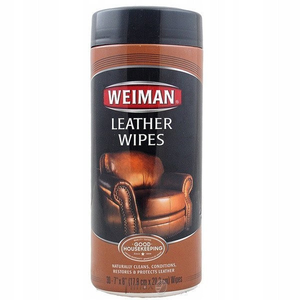 Weiman Leather Wipes 30 ks pro péči o kůži