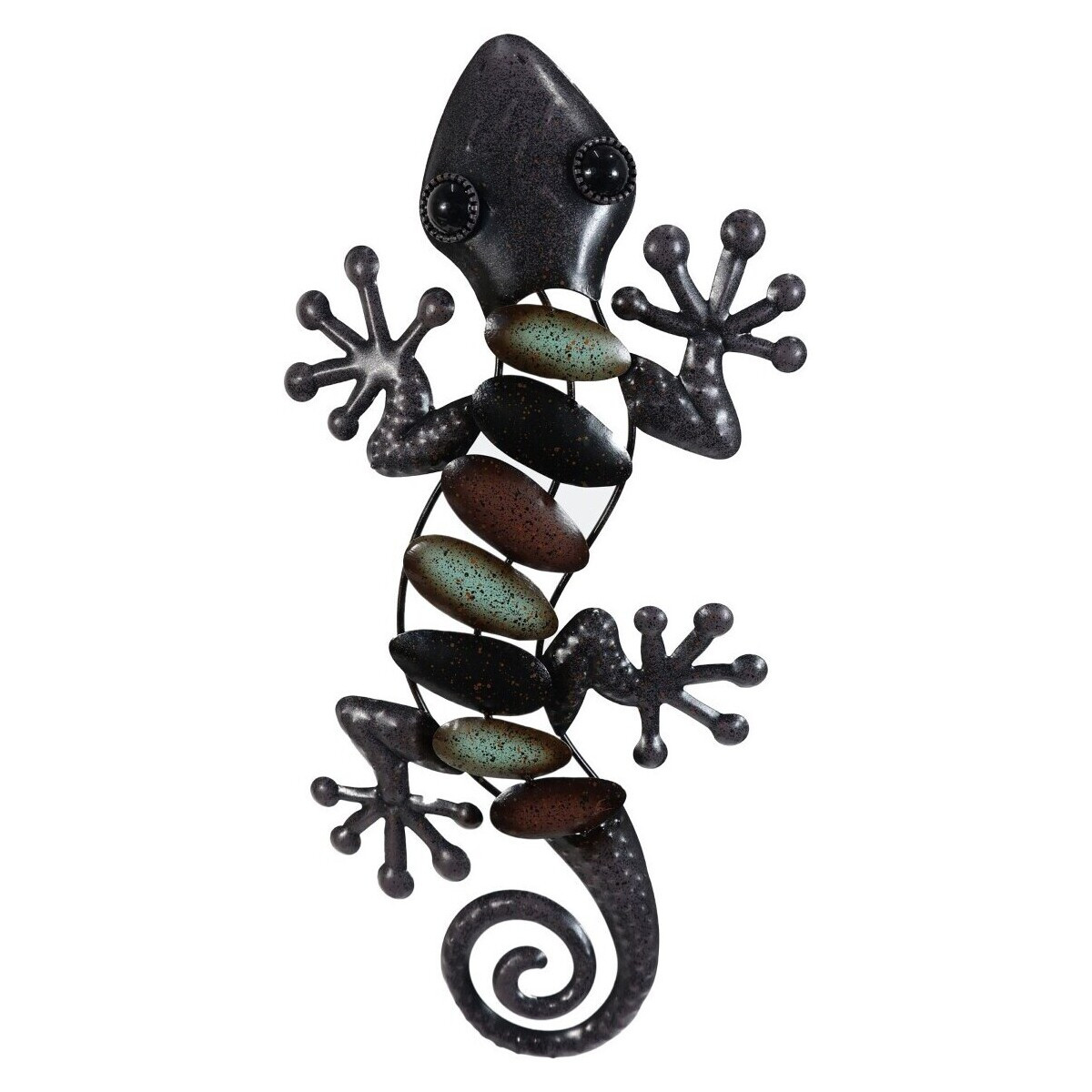 Signes Grimalt  Ještěrka Nástěnná Ozdoba M  Černá