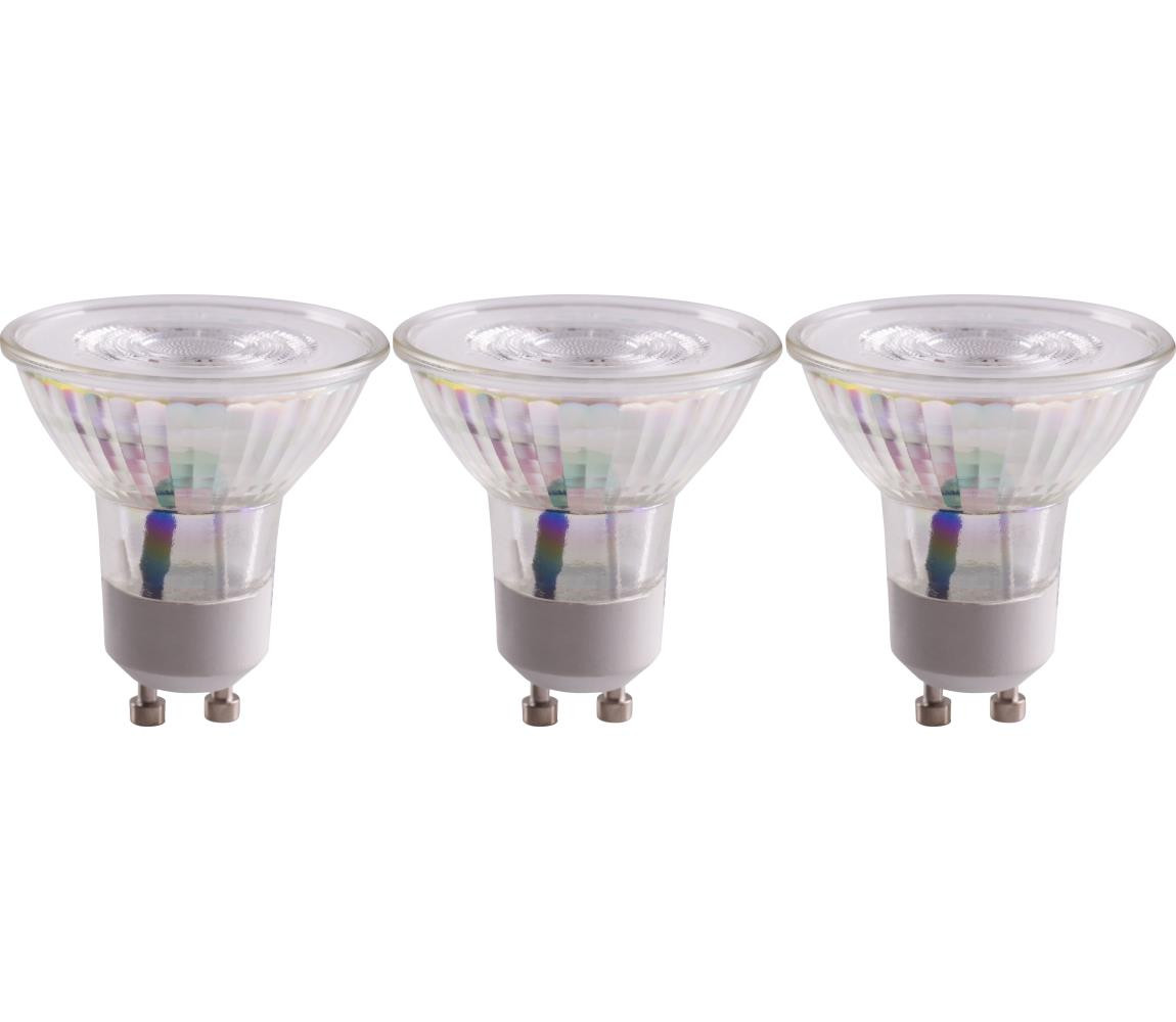 SADA 3x LED Žárovka GU10/4,5W/230V 4000K
