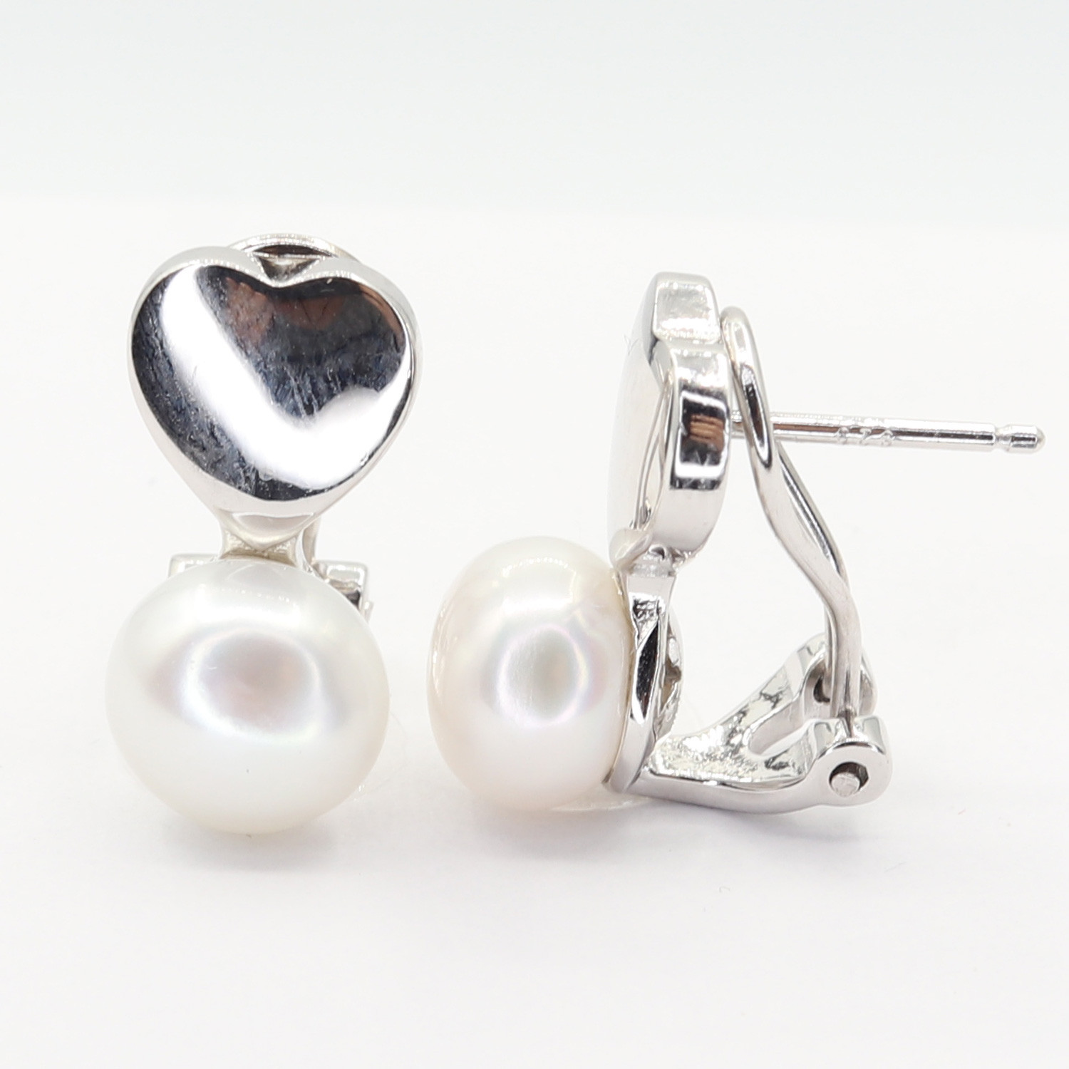 Stříbrné náušnice 112658