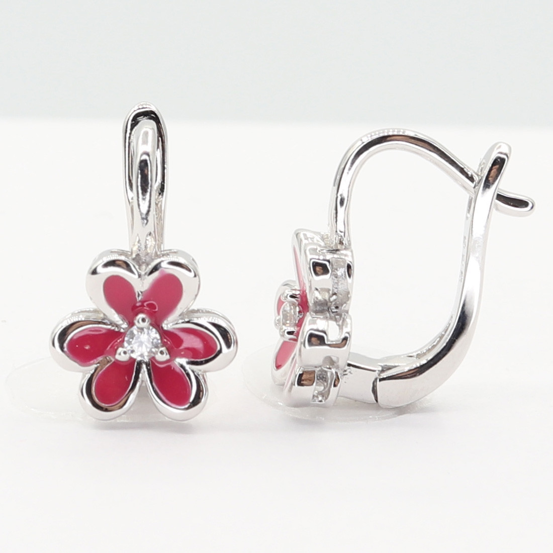 Stříbrné náušnice 112668