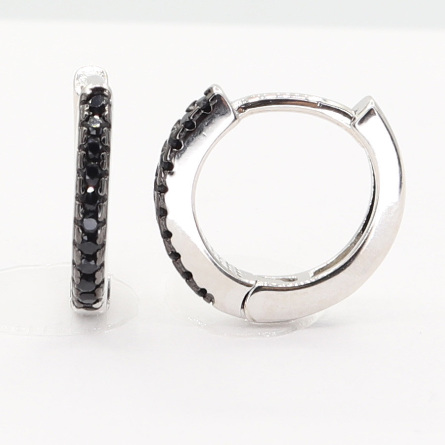 Stříbrné náušnice 112670