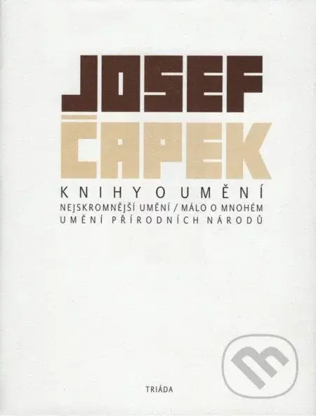 Knihy o umění - Josef Čapek