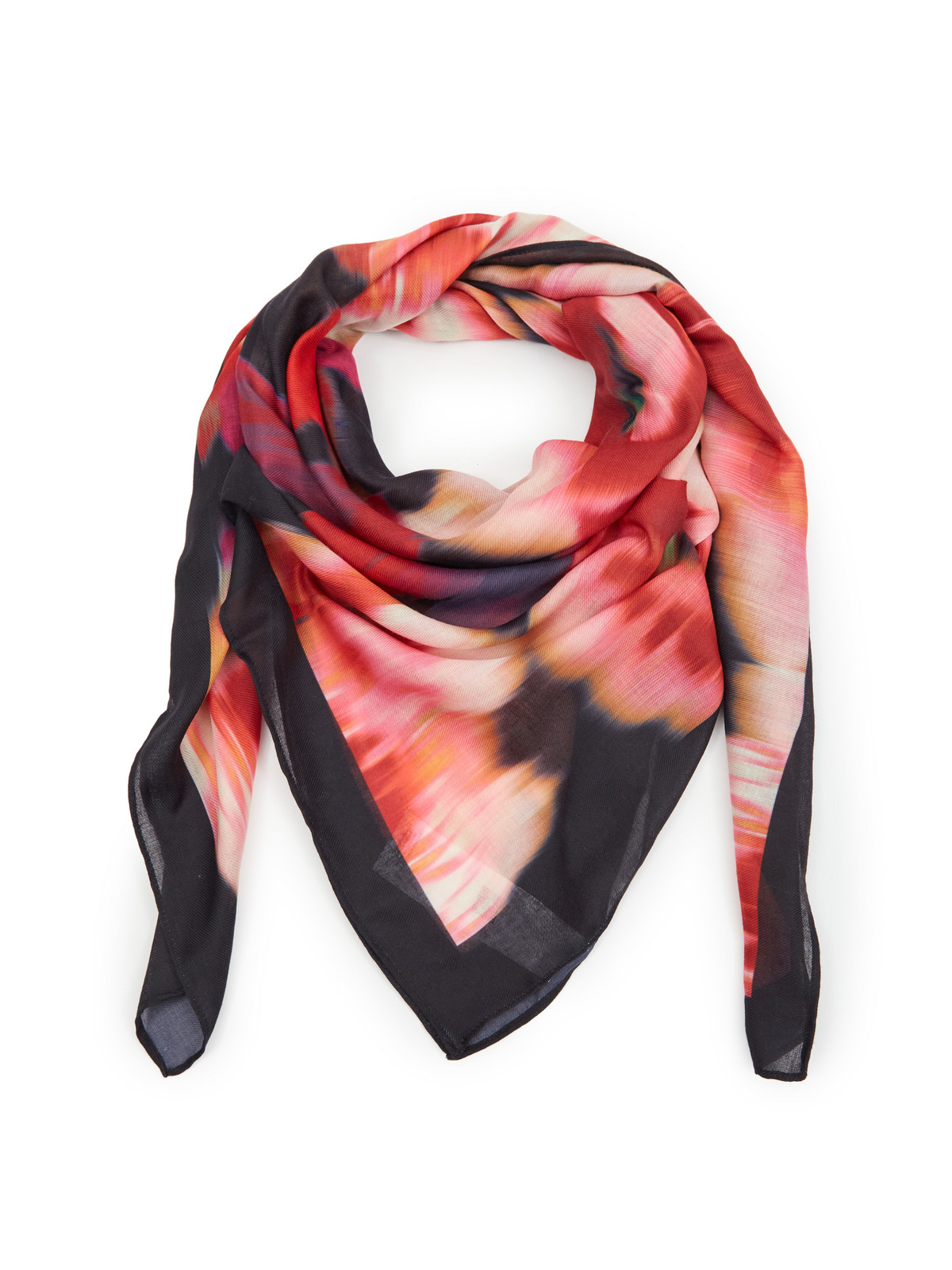 Červený dámský vzorovaný šátek ORSAY - Dámské