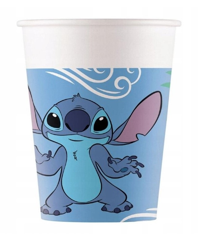 Stitch kelímky papírové 8 ks 200 ml