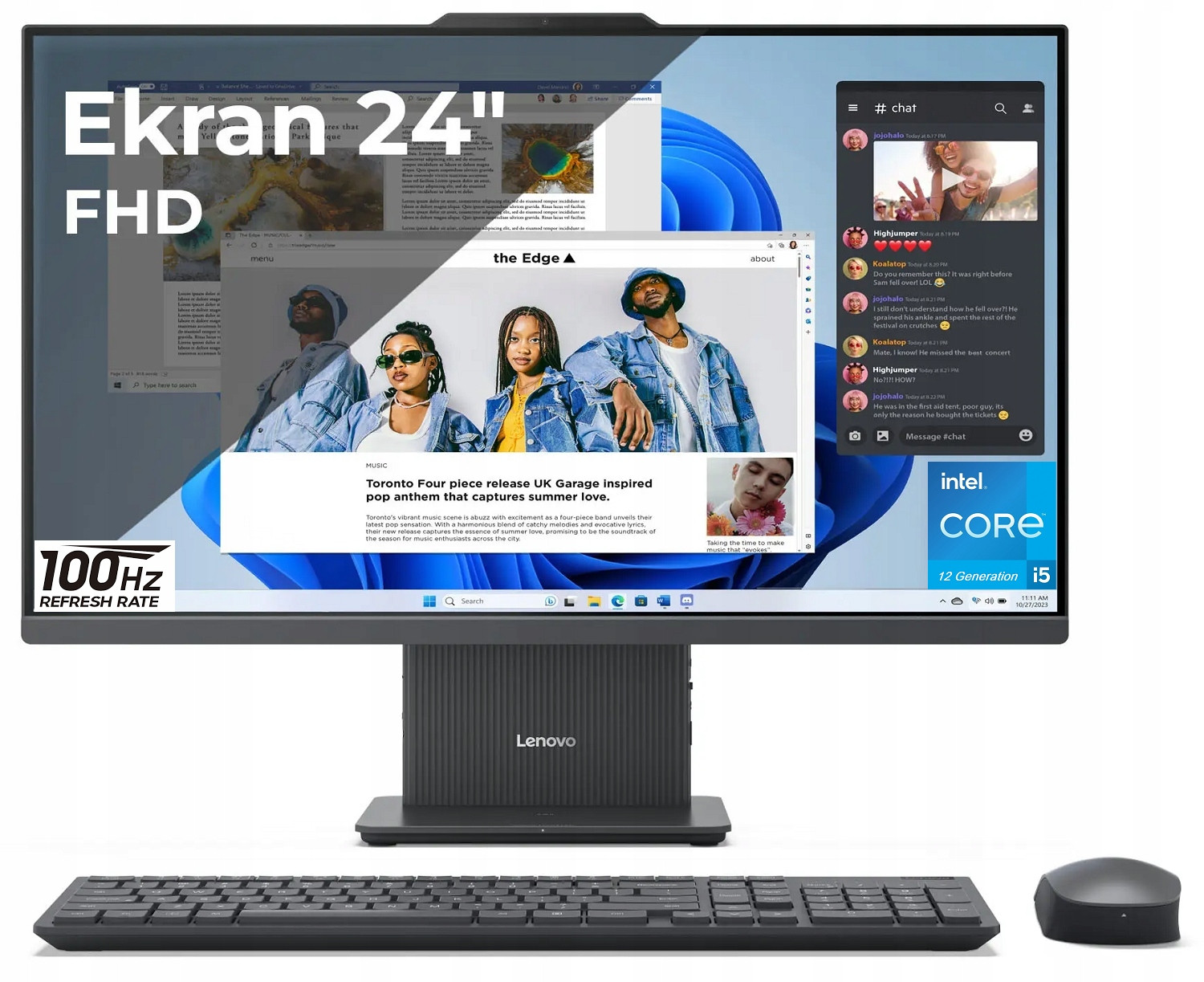 Počítač Lenovo AiO IdeaCentre 23,8
