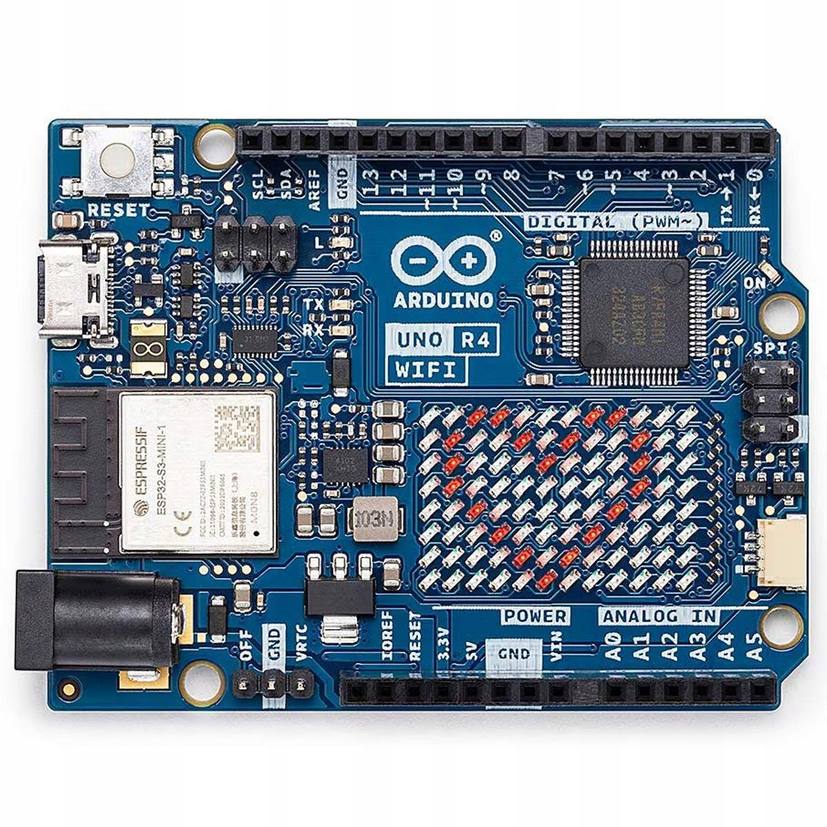 Arduino Uno R4 WiFi originál ABX00087 Usb-c