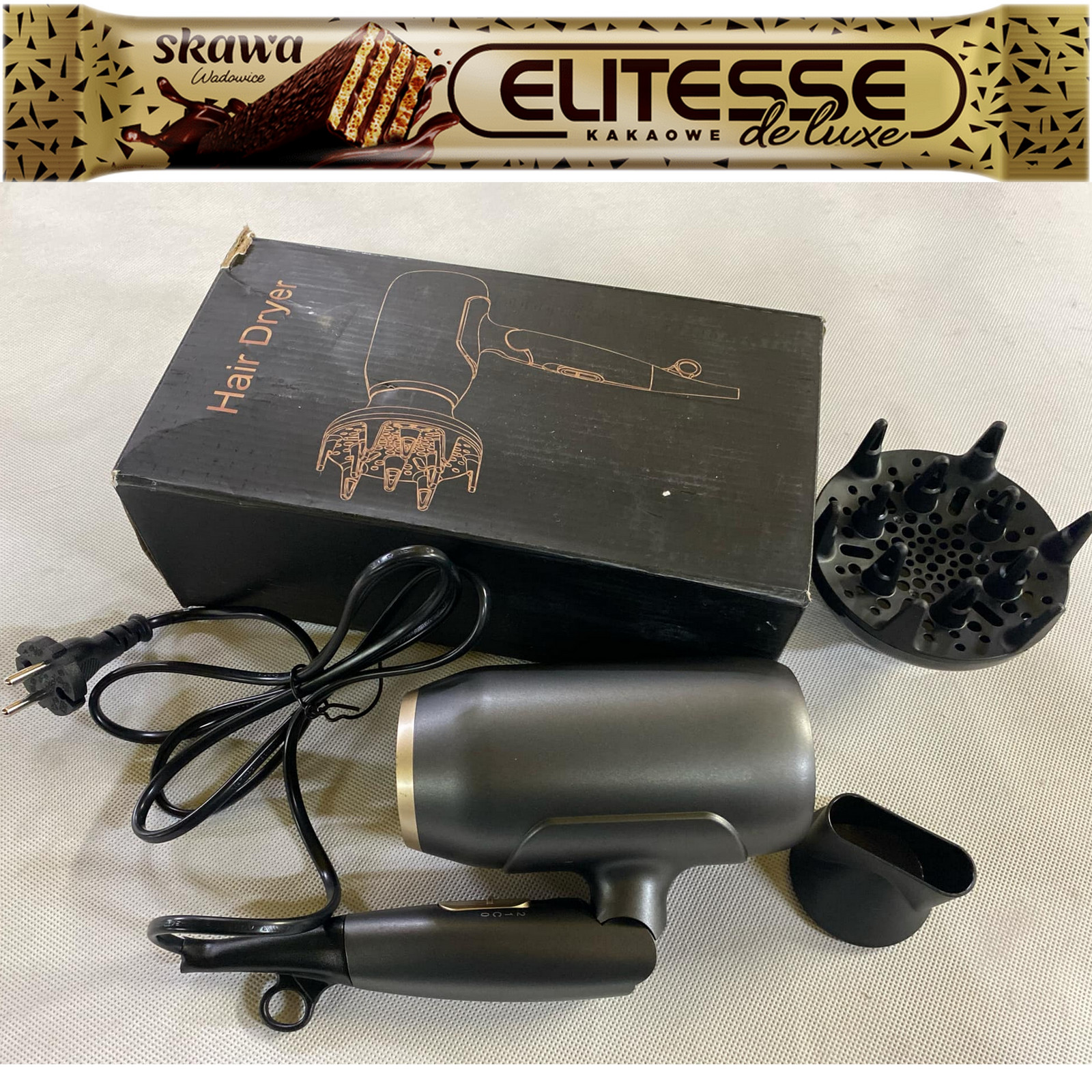 Vysoušeč Vlasů Ionizace One Dry & Style 2000W Set BY-5901 Nový