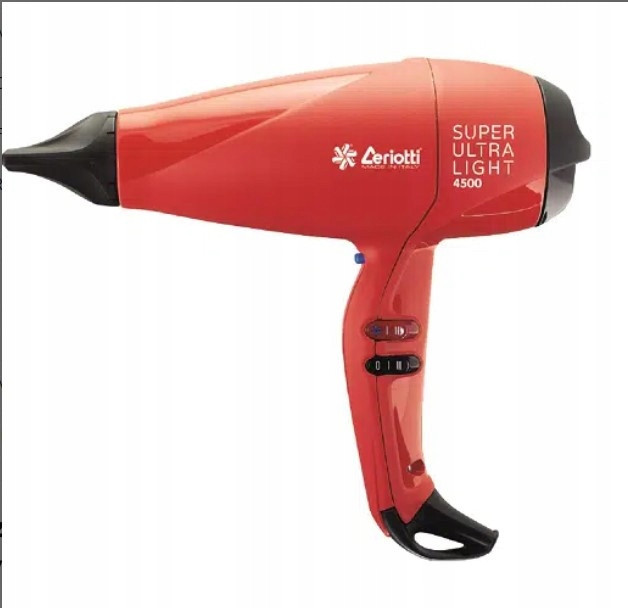 Sušička Ceriotti Ultra Light 4500 Červená 2500 W, 460g