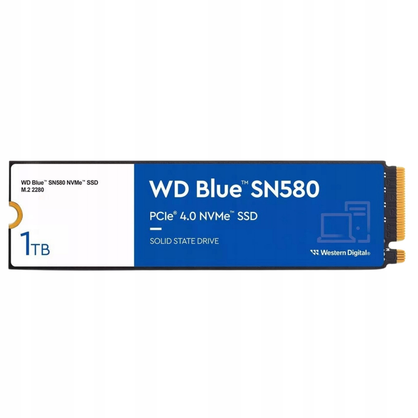 Ssd 1024GB Wd Western Digital M.2 Pcie Nvme 4.0 M2 2280 SN580 Brkos