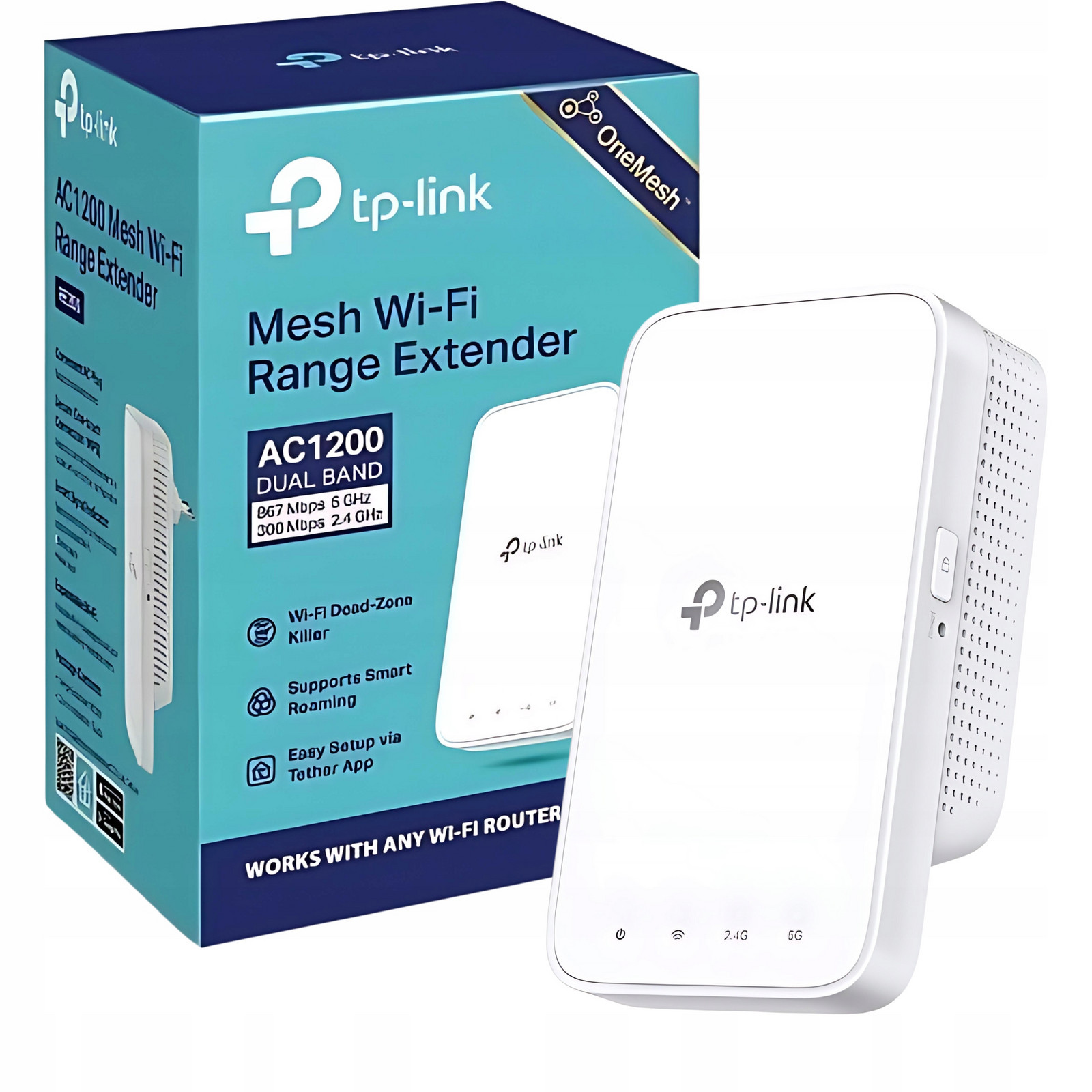 Zesilovač Signálu Wifi Repeater Tp-link Mesh Access Point Dosah Brkos