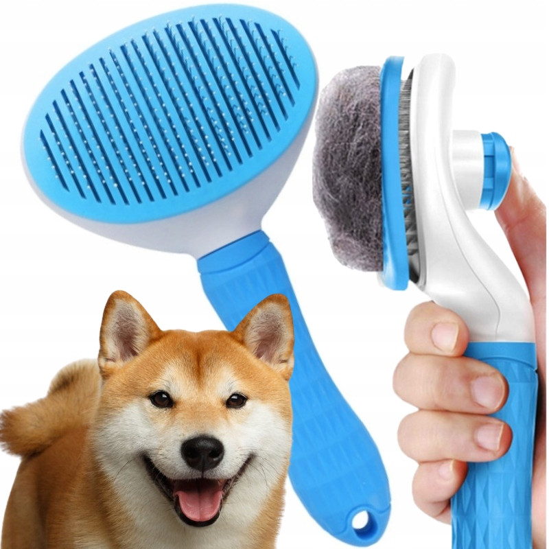 Kartáč Na Srst Pro Psa Kočku Samočistící