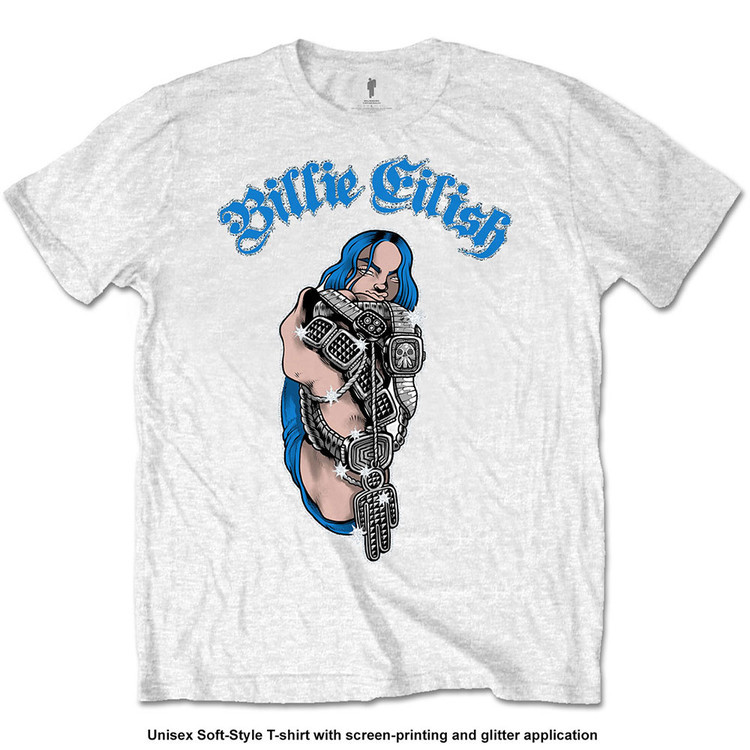 ROCKOFF Tričko Billie Eilish - Bling, 2XL