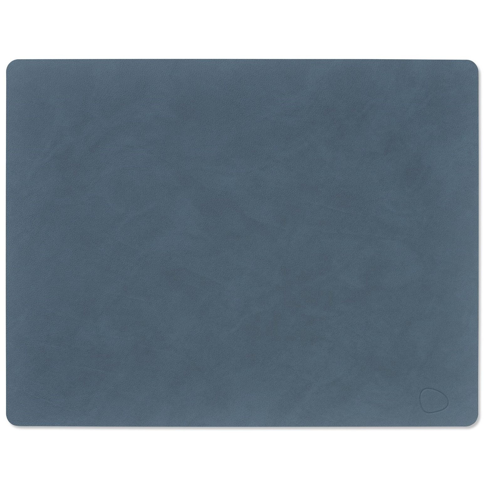 Prostírání SQUARE NUPO 35 x 45 cm, tmavě modrá, kůže, LIND DNA