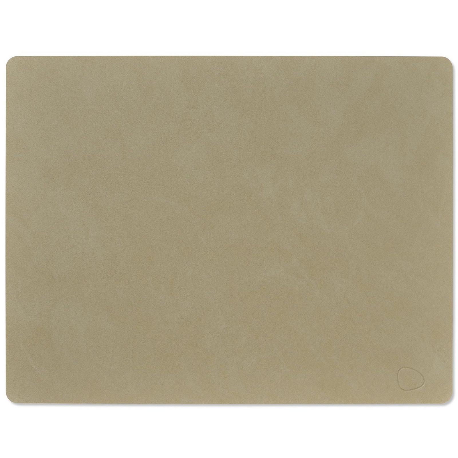 Prostírání SQUARE NUPO 35 x 45 cm, bylinný prach, kůže, LIND DNA