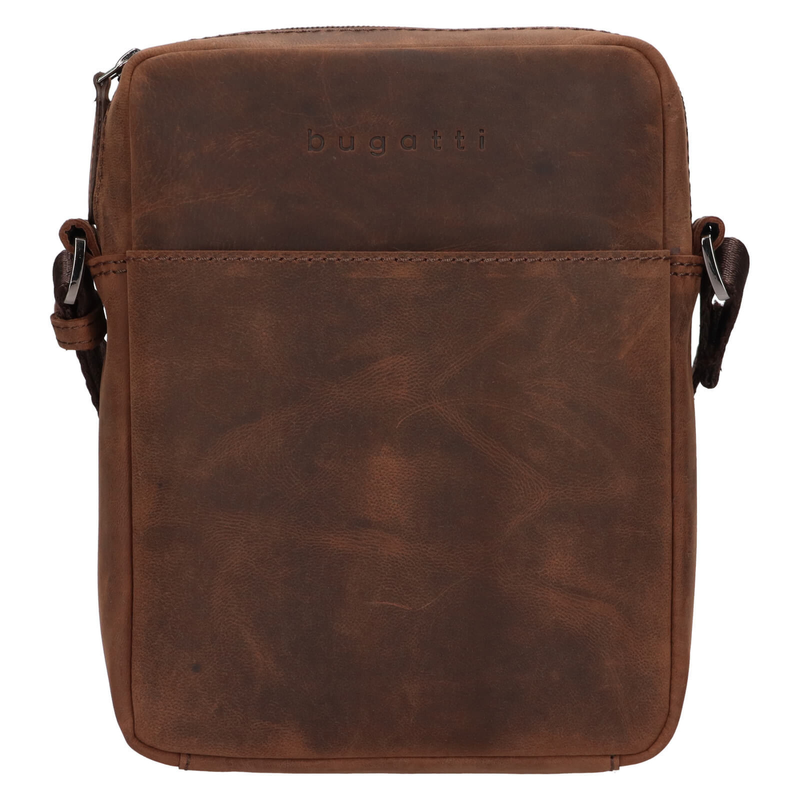 Pánská kožená taška přes rameno Bugatti Jarno - hnědá