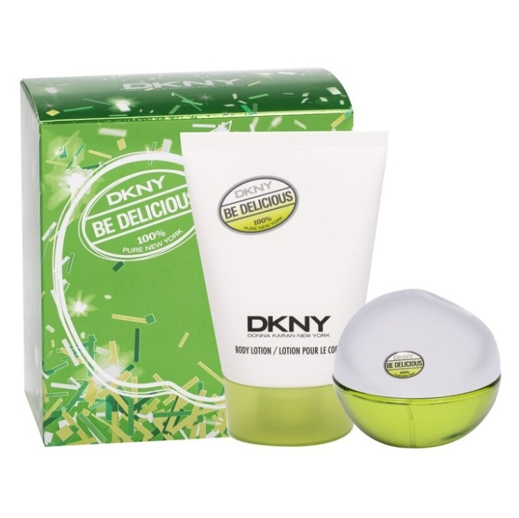 DKNY Be Delicious Parfémovaná voda 30ml Edp 30ml + 100ml tělové mléko