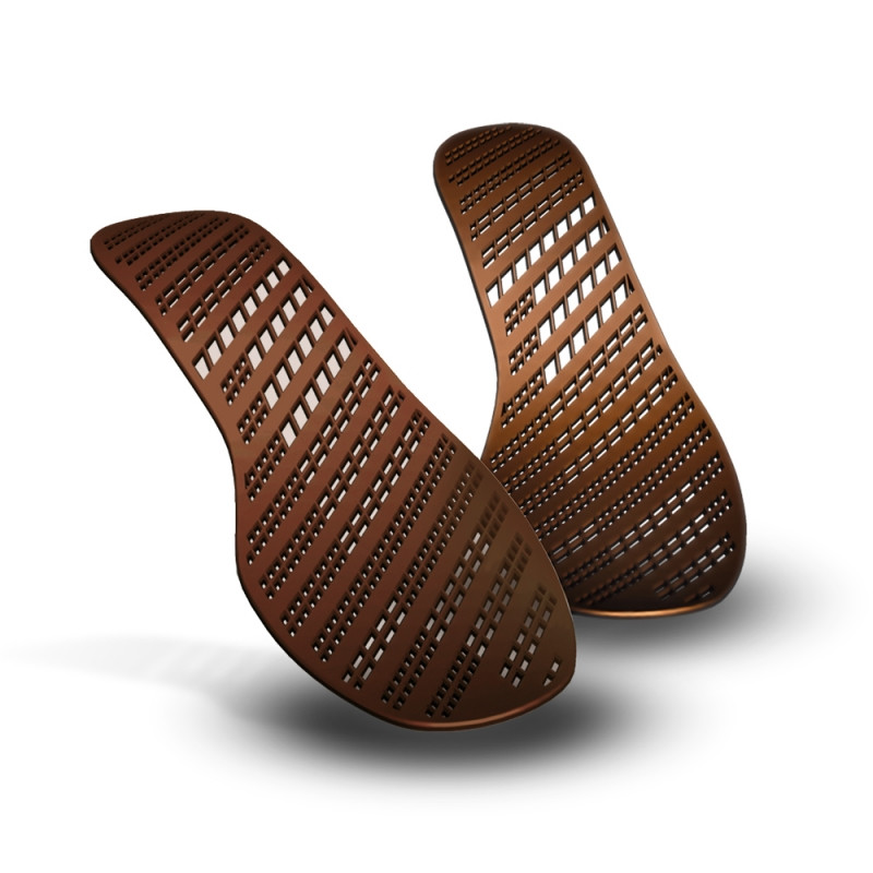 Masážní a hygienické vložky Gultio - hnědé, 35