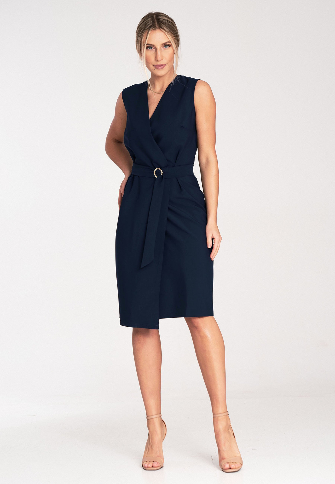 Figl Woman's Dress M1066 Navy Blue