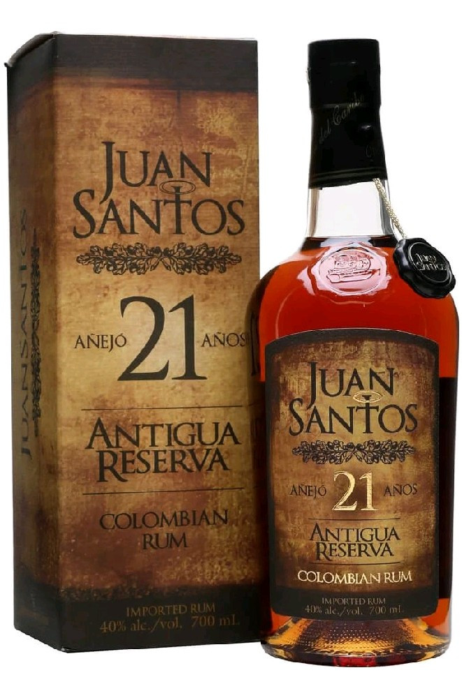 Rum Juan Santos 21y gB 40%0.70l