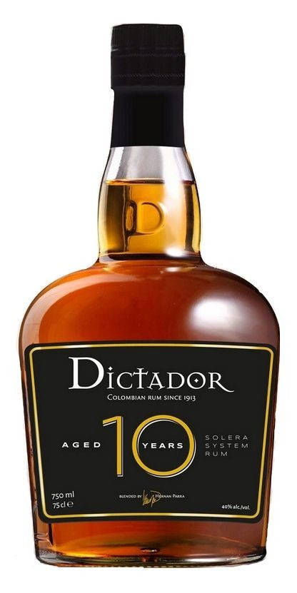 Rum Dictador 10y 40%0.70l