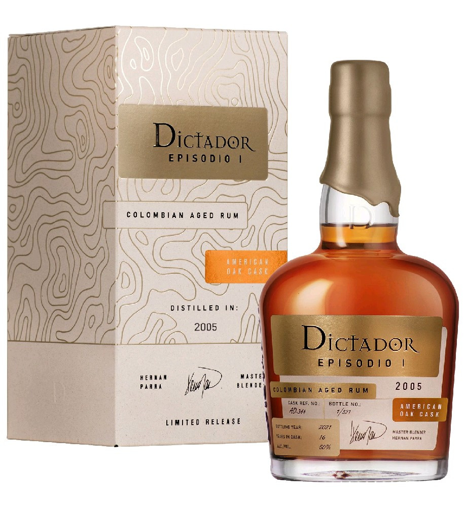 Rum Dictador Epizodio 2005 US Oak Cask gB 50%0.70l