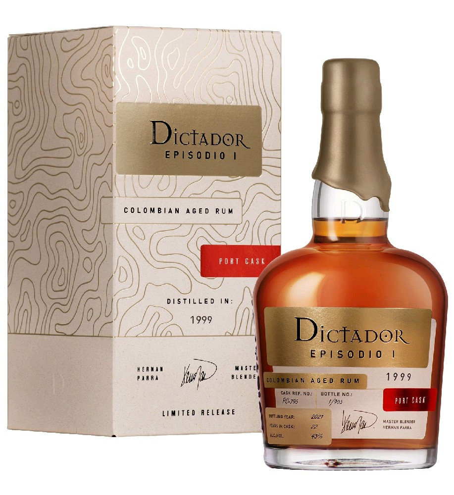 Rum Dictador Epizodio 1999 Port cask gB 43%0.70l