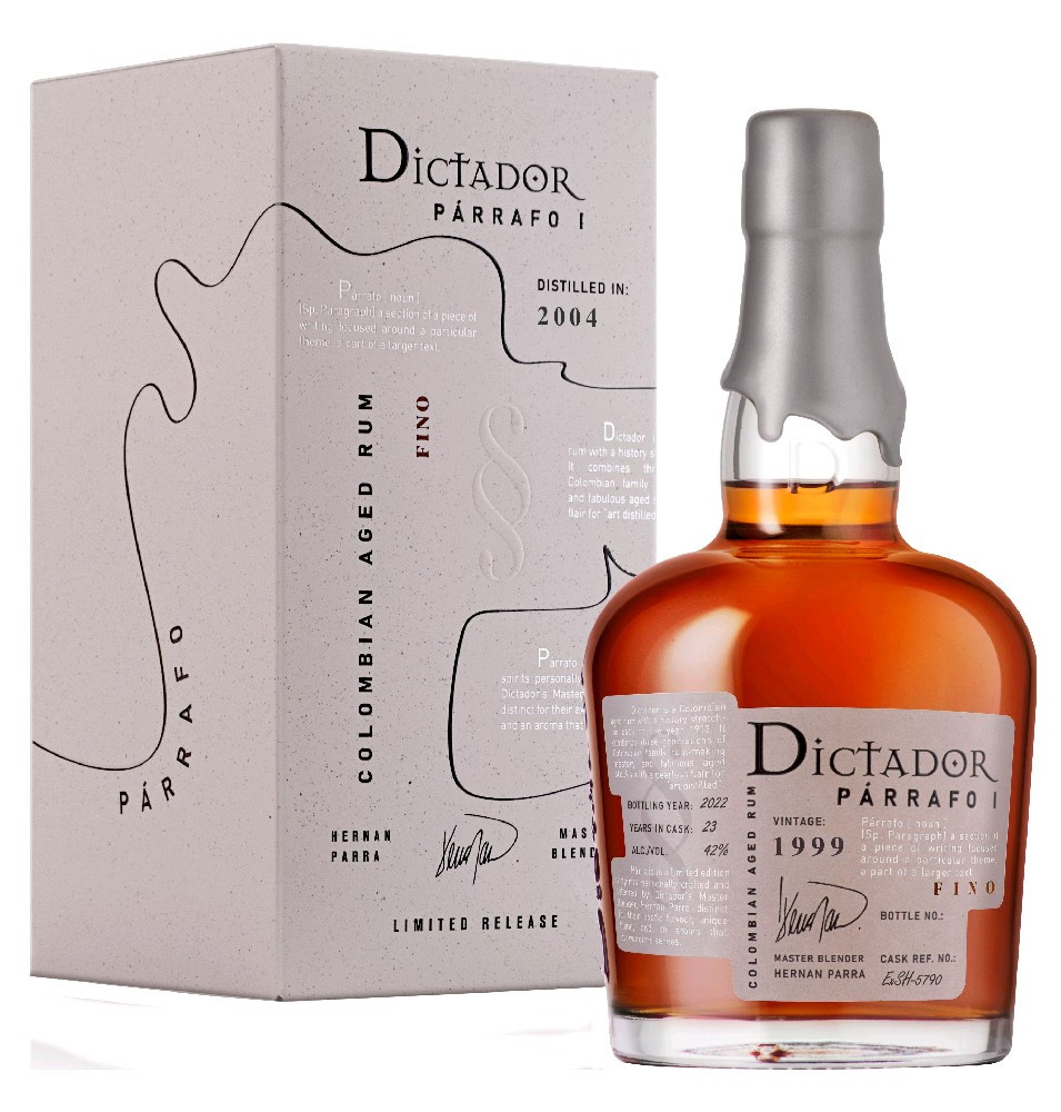 Rum Dictador Parrafo Fino 1999 gB 42%0.70l