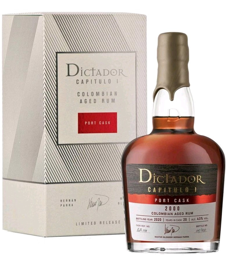 Rum Dictador Capitulo 2000 US Oak Cask gB 41%0.70l