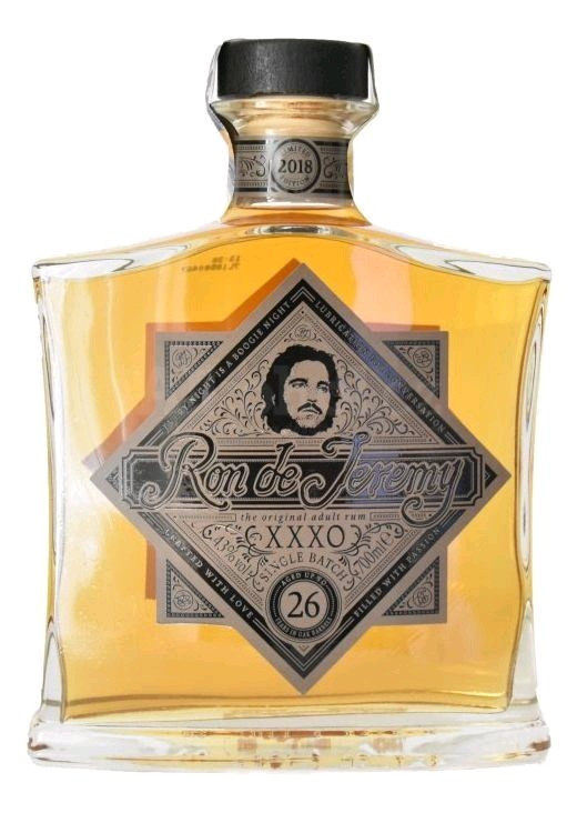 Rum Ron de Jeremy XXXO 26y ed. 2018 43%0.70l