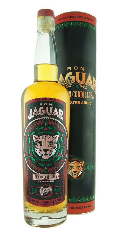 Rum Jaguar Cordillera EA gT 43%0.70l