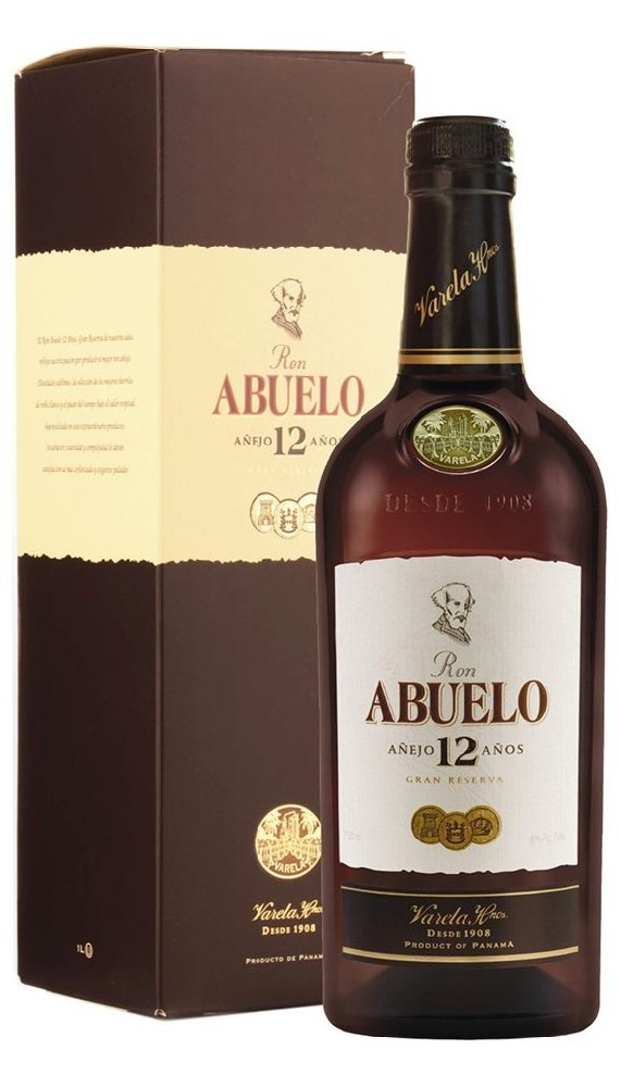 Rum Abuelo 12y + likerka GB 40%0.70l