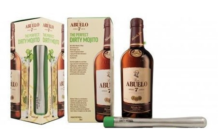 Rum Abuelo 7y + Mojito set gB 40%0.70l