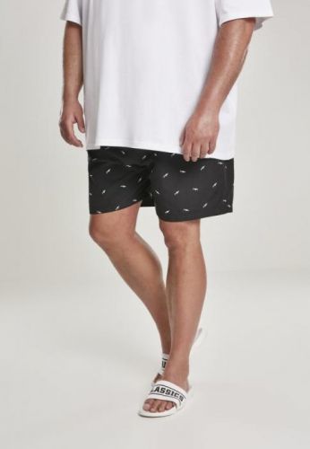 Embroidery Swim Shorts - shark/black/white 3XL