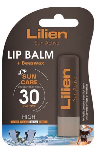 Lilien sun active lip balm SPF 30 4,5g
