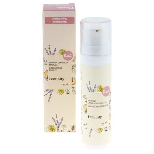 Intimní mycí emulze respektující ph intimních partií (Feminity) Kvitok - 50 ml