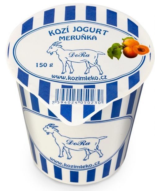 Biofarma DoRa Kozí jogurt ochucený Meruňka