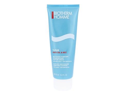 Biotherm Homme T-PUR Anti Oil & Shine 125 ml čisticí gel pro muže