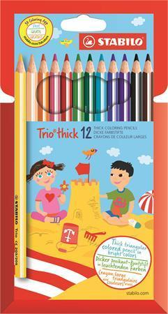 STABILO | STABILO Trio silné pastelky 12 ks