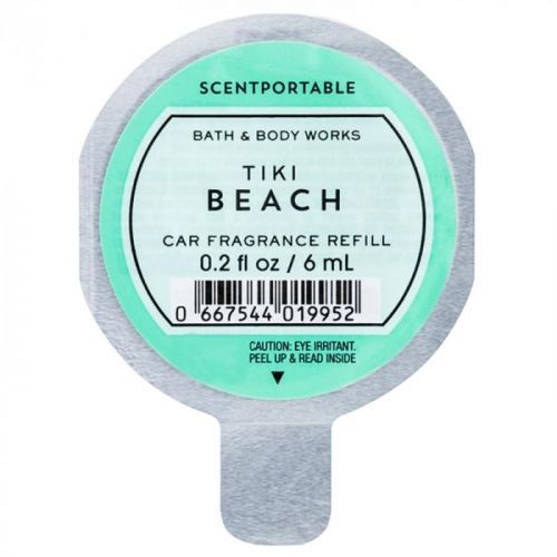 Bath & Body Works Tiki Beach vůně do auta 6 ml náhradní náplň