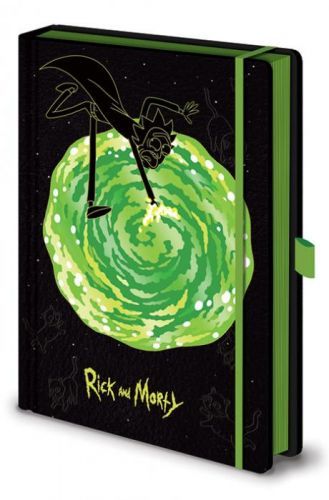 Posters Rick and Morty - Portals Zápisník