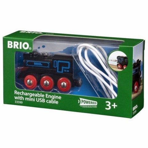 Brio El. lokomotiva nabíjecí přes mini USB kabel