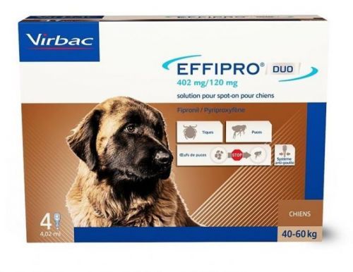 Effipro Duo XL 402/120 mg spot-on 4 x 4.02 ml