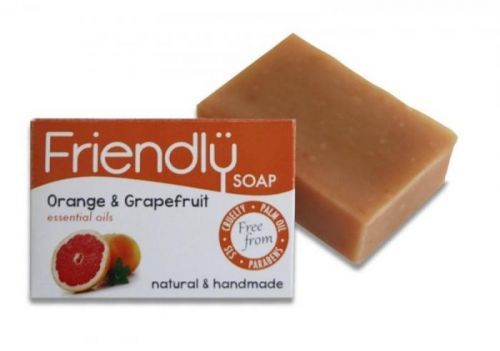 Friendly Soap Přírodní mýdlo pomeranč a grep (95 g)